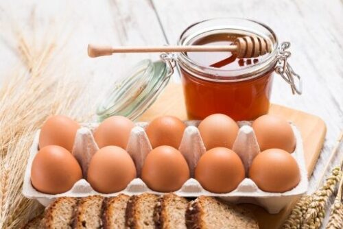 eggs and honey hair mask for colored hair