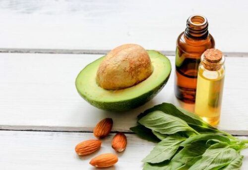 avocado and almond oil hair mask for colored hair