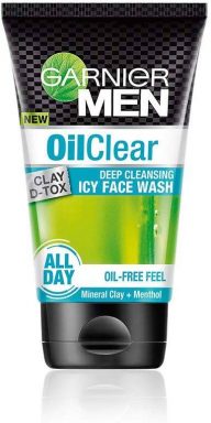 Face wash for oily skin for men