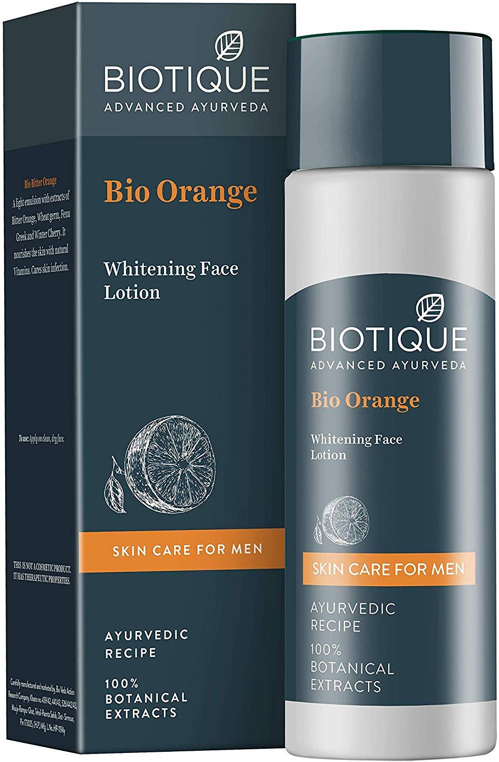 Biotique Bitter Orange Bio Orange Whitening Face Lotion For Men