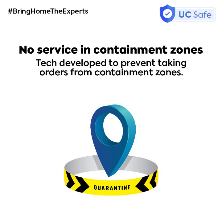 Containment zones to be respected