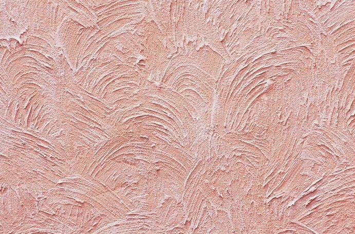Slap brush textured walls