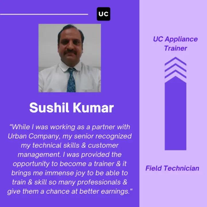 Sushil’s journey from a partner to a full-time employee