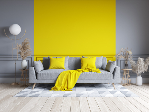Yellow-Grey-Wallpaper