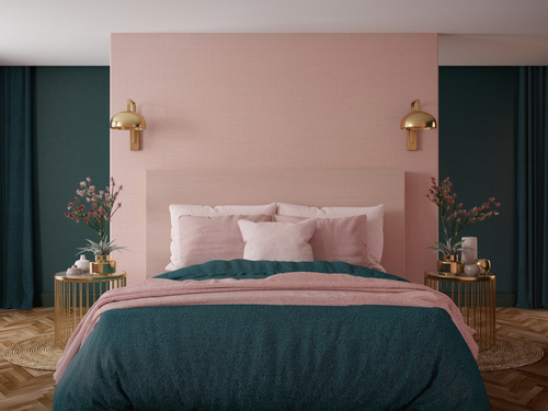 Go for Pink and Green Walls